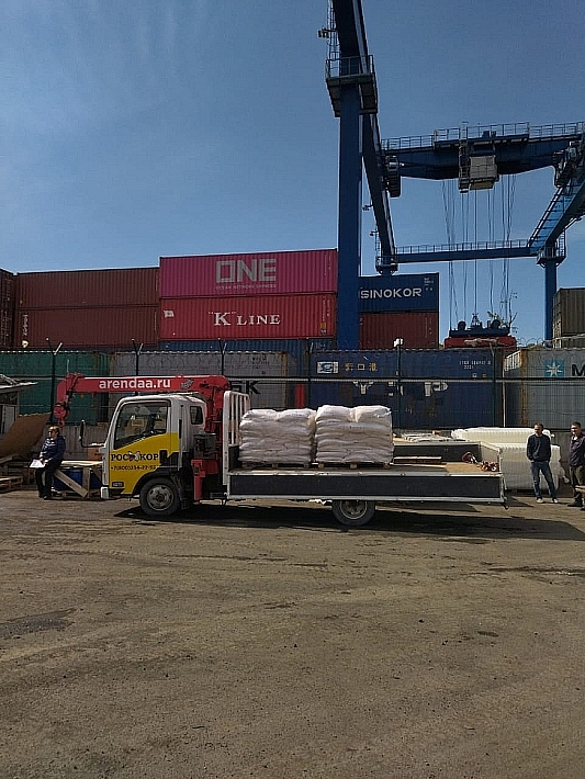 Доставка в порт для отправки сборным грузом 07.09.2022