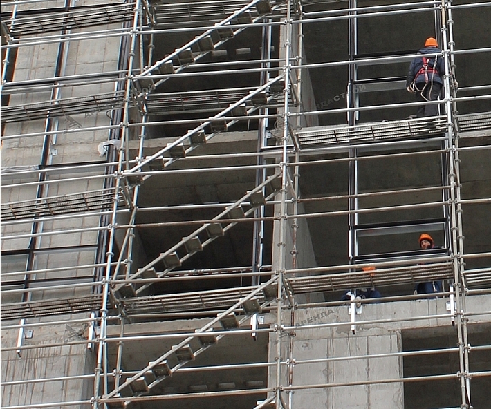 Лестница клиновые