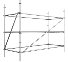 Строительные леса клиновые промышленные AS RINGLOCK