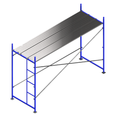 Строительные леса рамные ЛРСП (Россия)