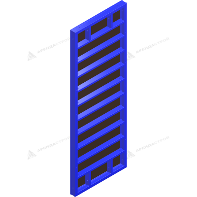 Щит линейный 0,65х3,0 стальной