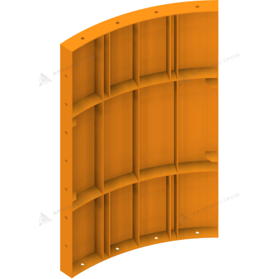 Опалубка радиусная