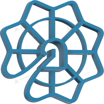 Фиксатор арматуры универсальный &quot;Звездочка&quot; №50/6-20