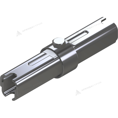 Хомут стыковочный внутренний болтовой оцинкованный 48